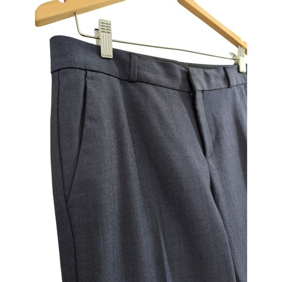 Banana Republic Avary Straight Pant Womens 8 Blue Chic Tailored Career Capsule - Picture 3 of 11